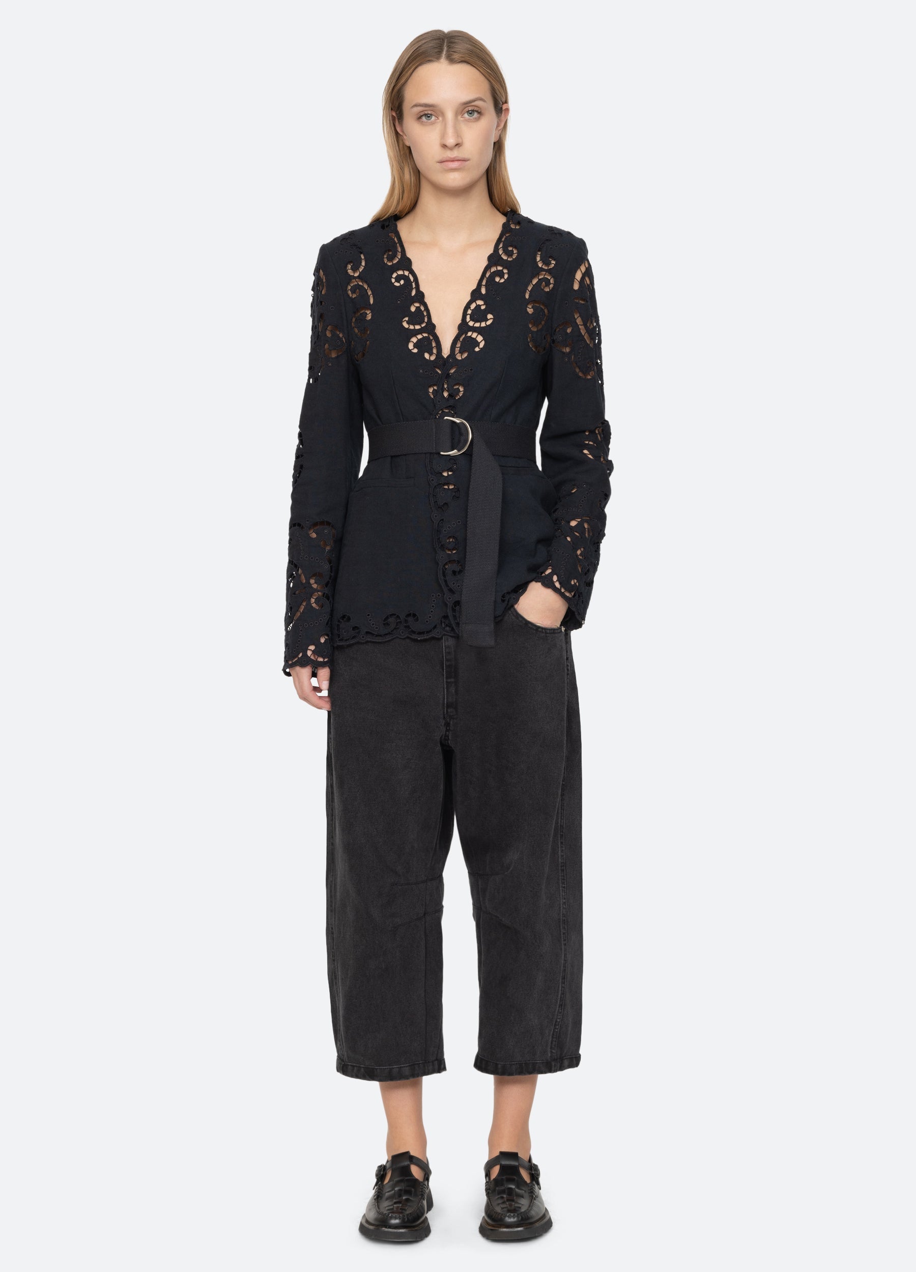 Oli Cropped Jeans