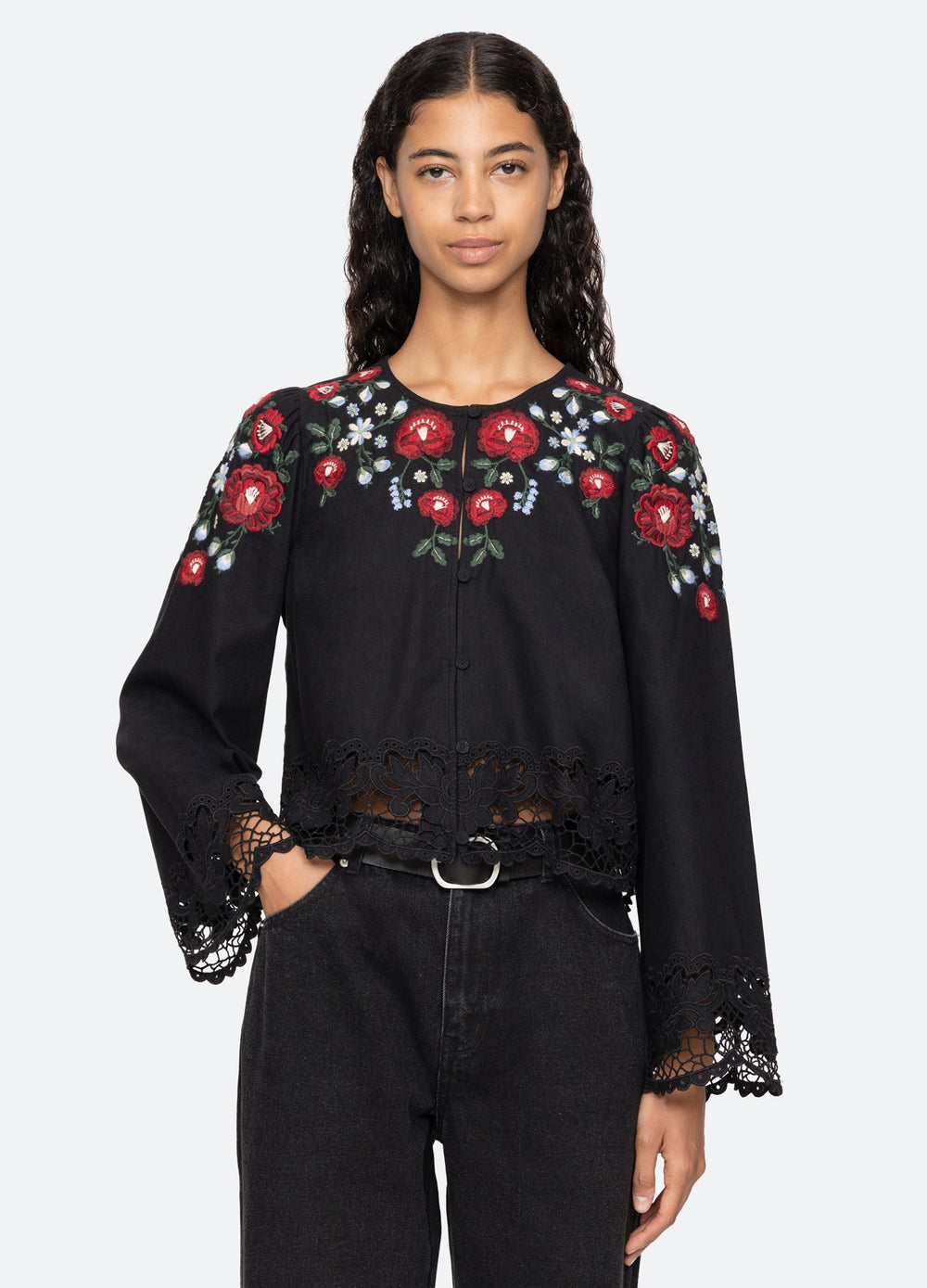 Rosaline Top