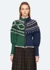 Linea Zip Front Cardigan