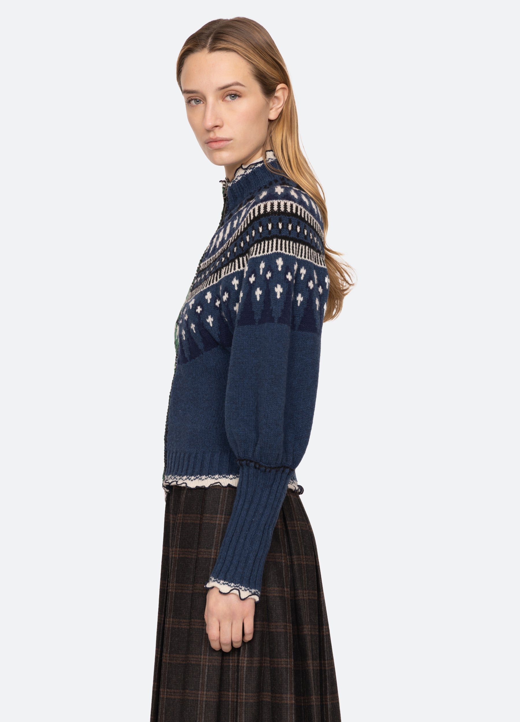 Linea Zip Front Cardigan
