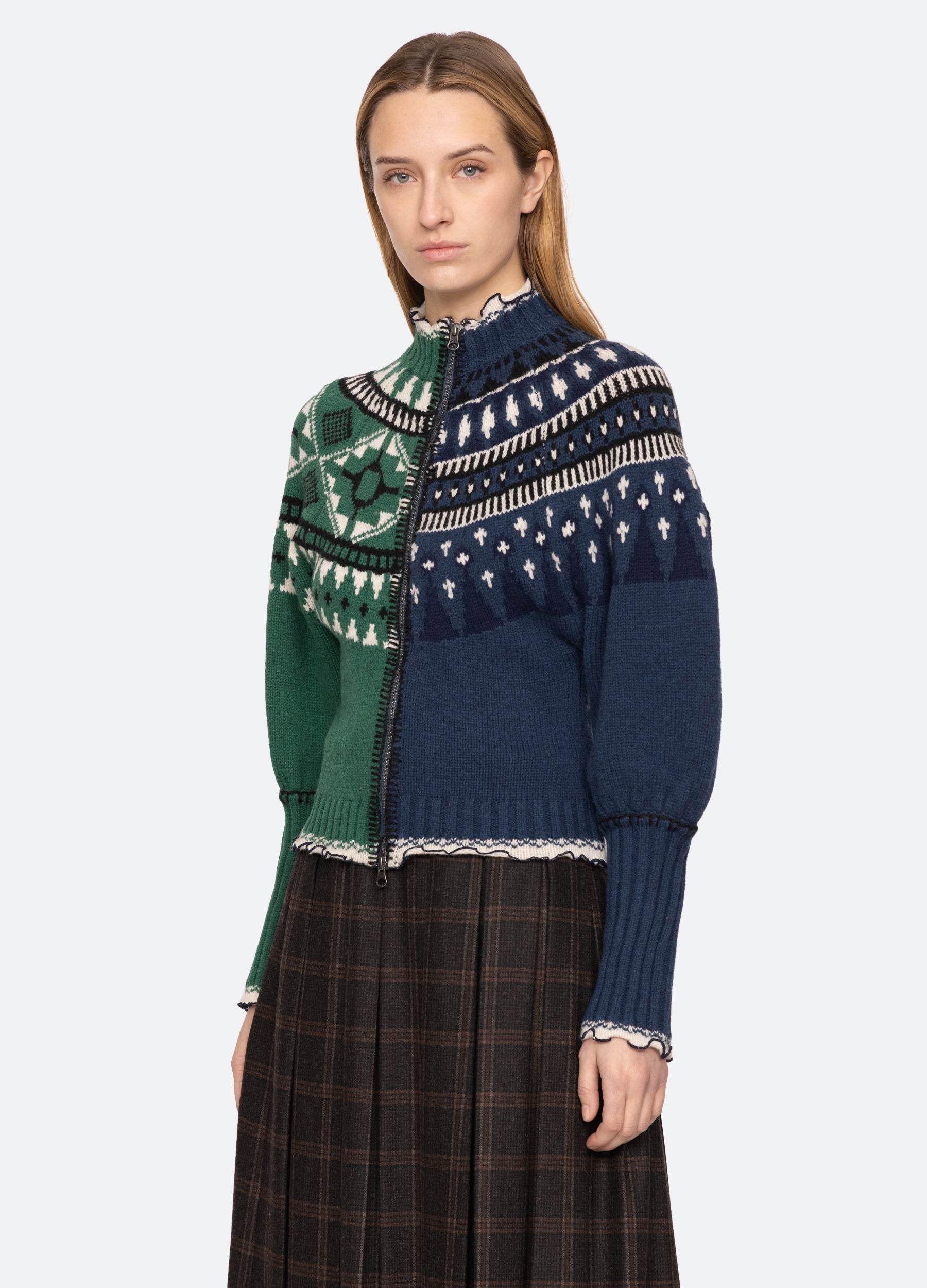 Linea Zip Front Cardigan