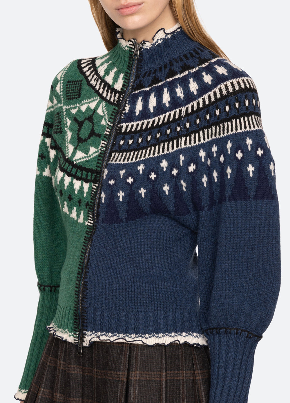 Linea Zip Front Cardigan