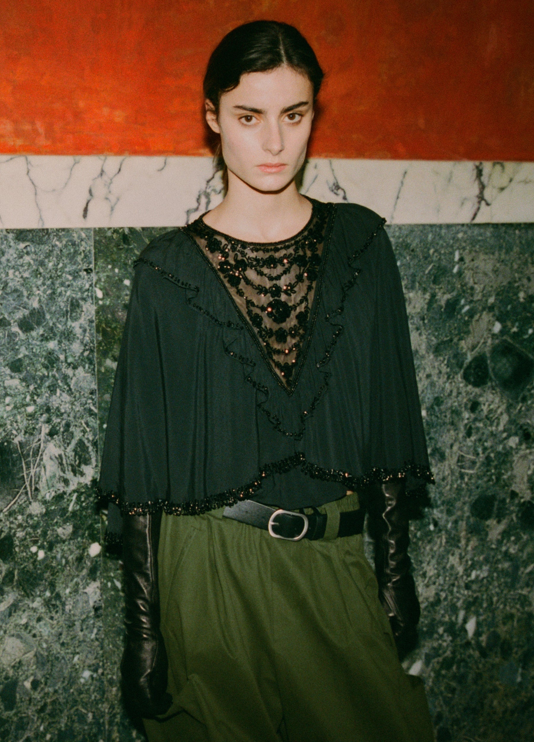 Shanna Beaded Top