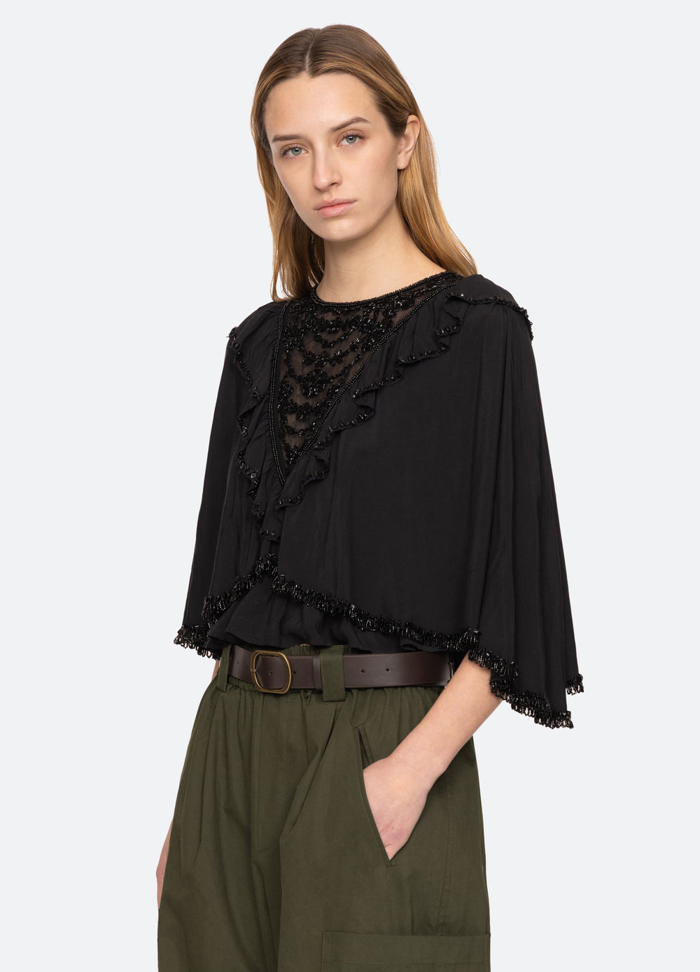Shanna Beaded Top