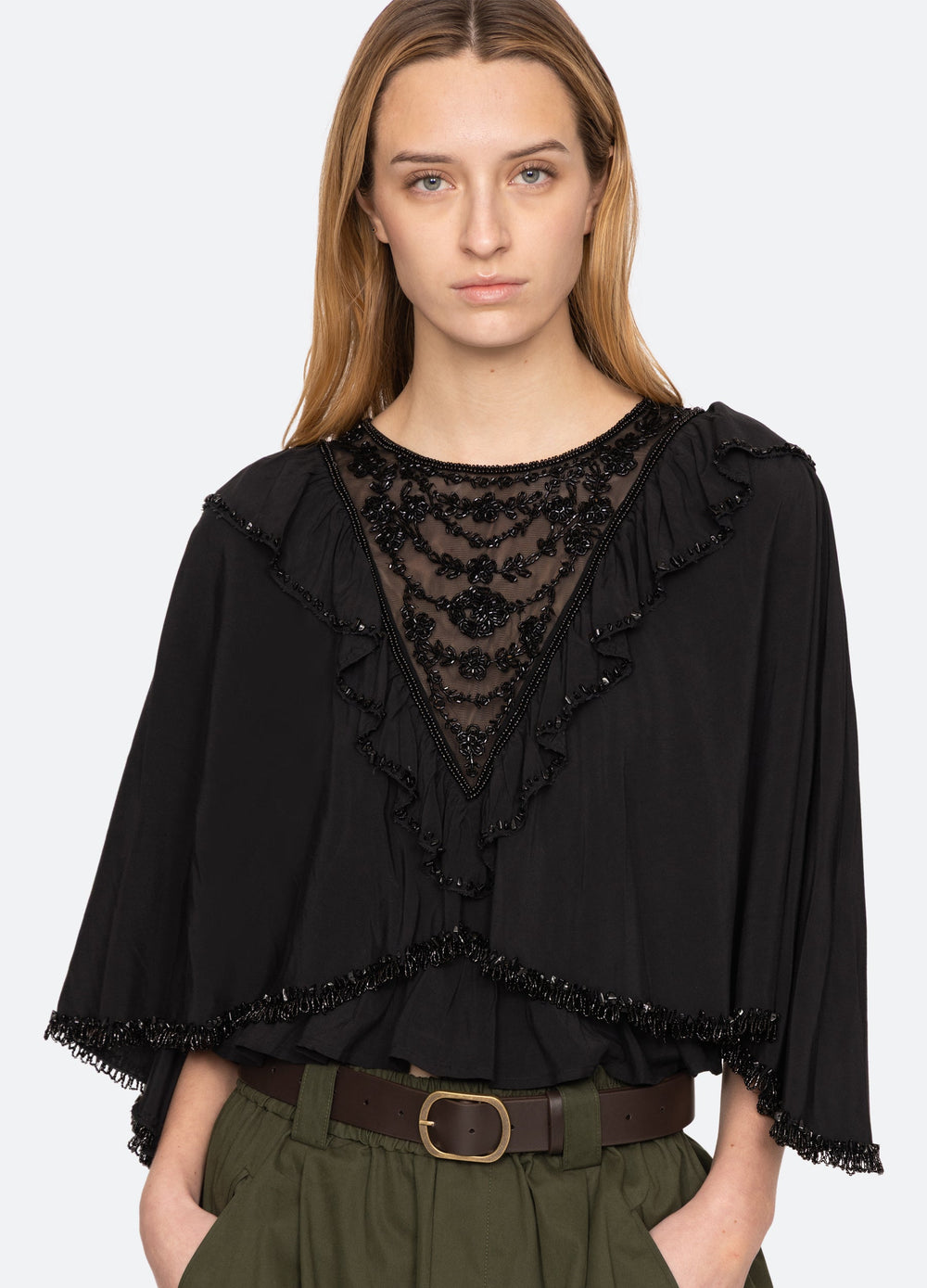 Shanna Beaded Top