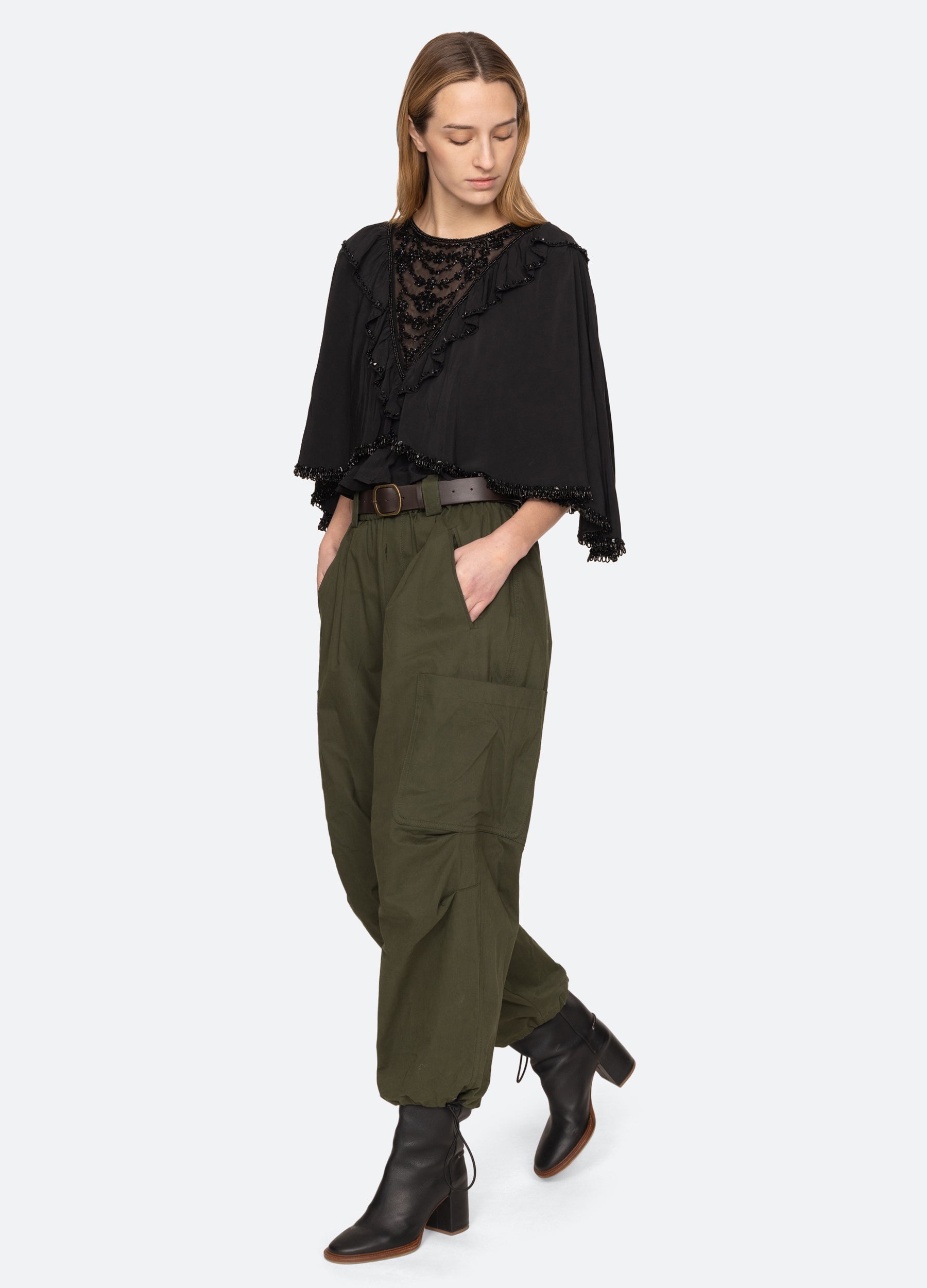 Shanna Beaded Top