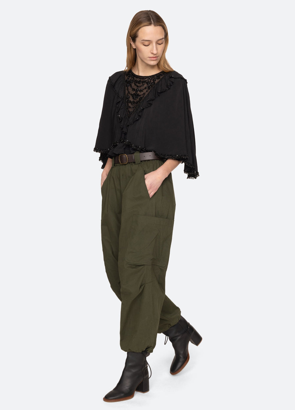 Shanna Beaded Top