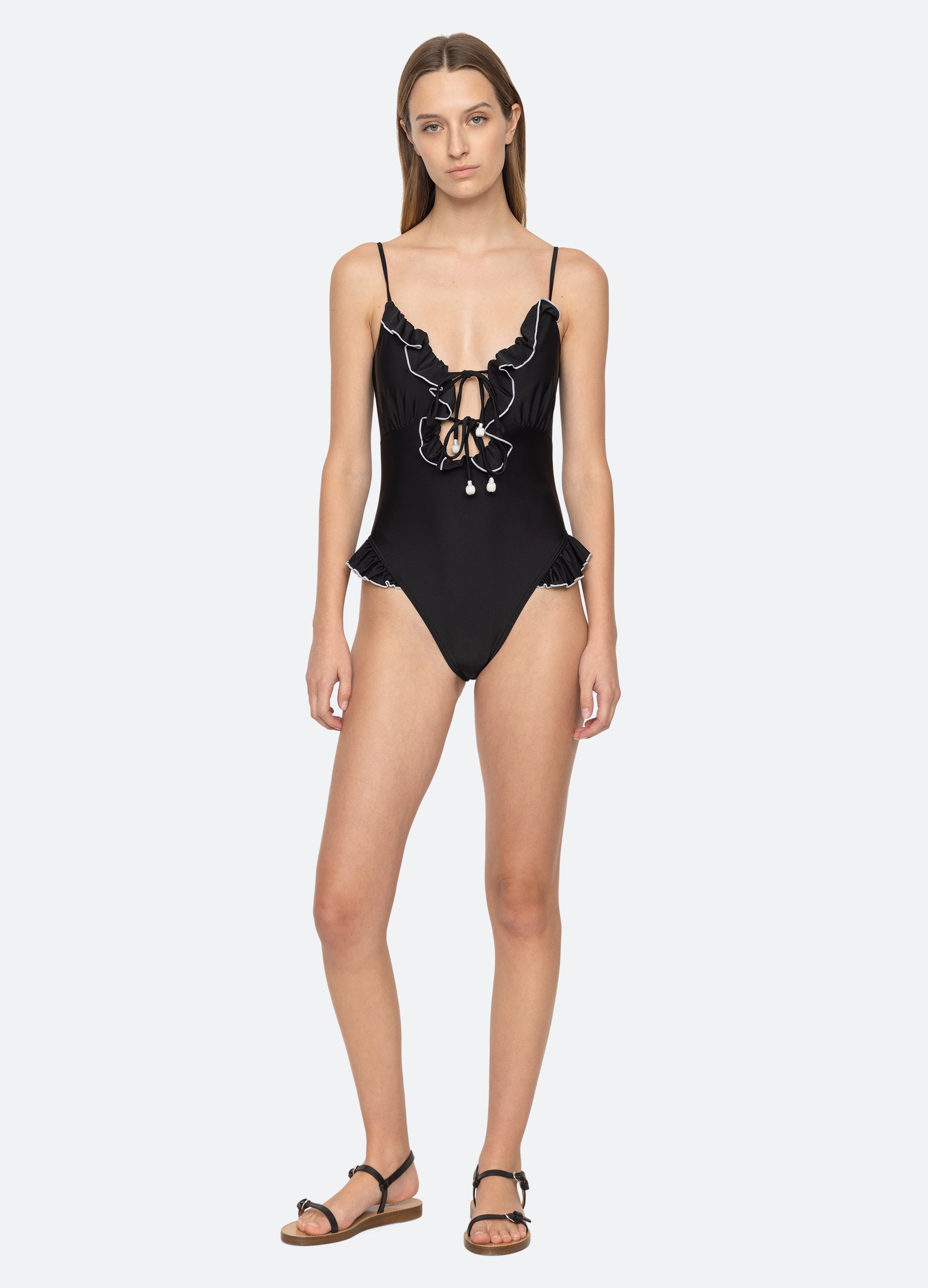 Camille Ruffle One Piece