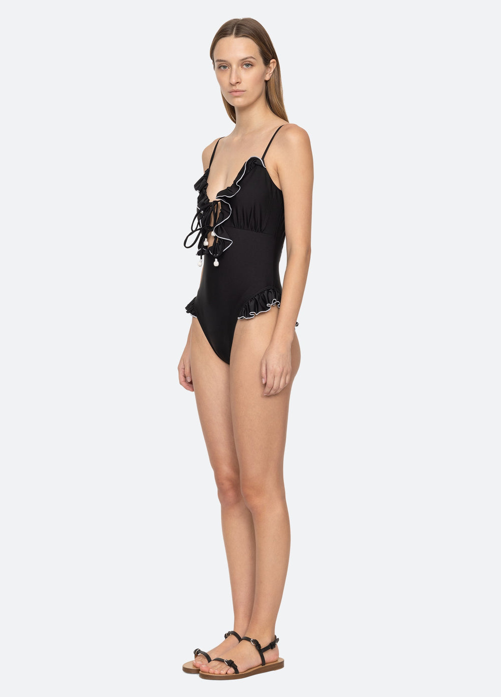 Camille Ruffle One Piece