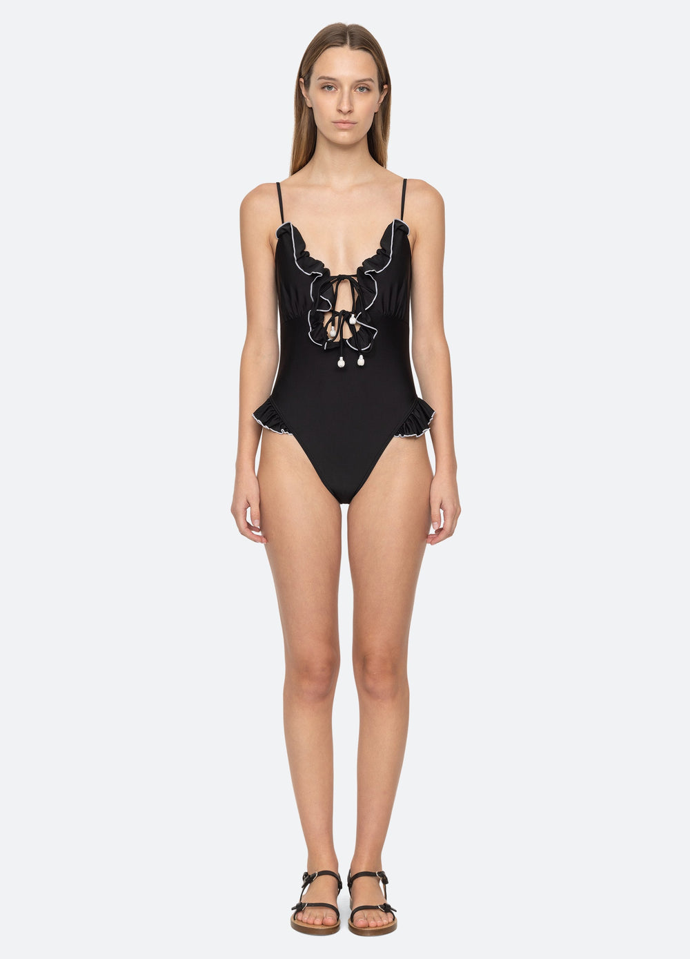 Camille Ruffle One Piece