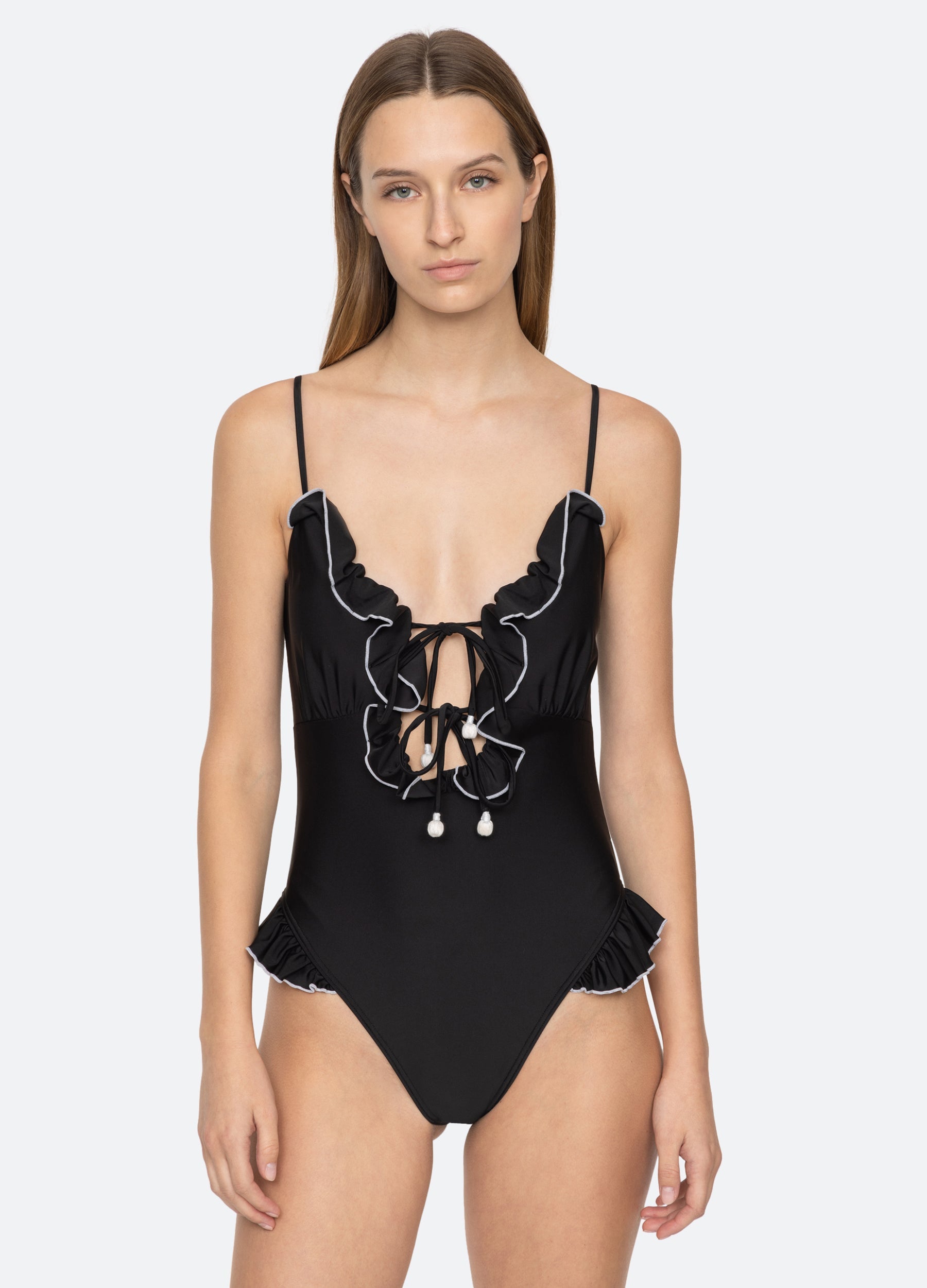 Camille Ruffle One Piece